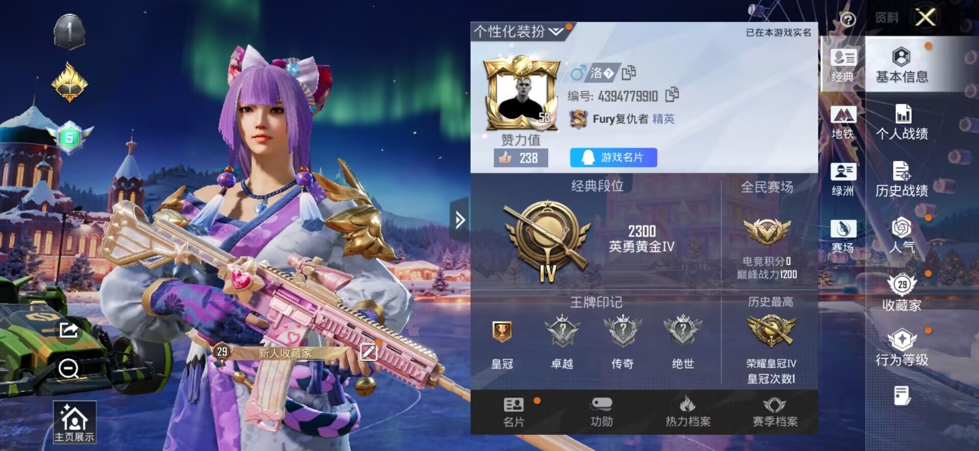 HPCMW3435950和平精英账号详情图14