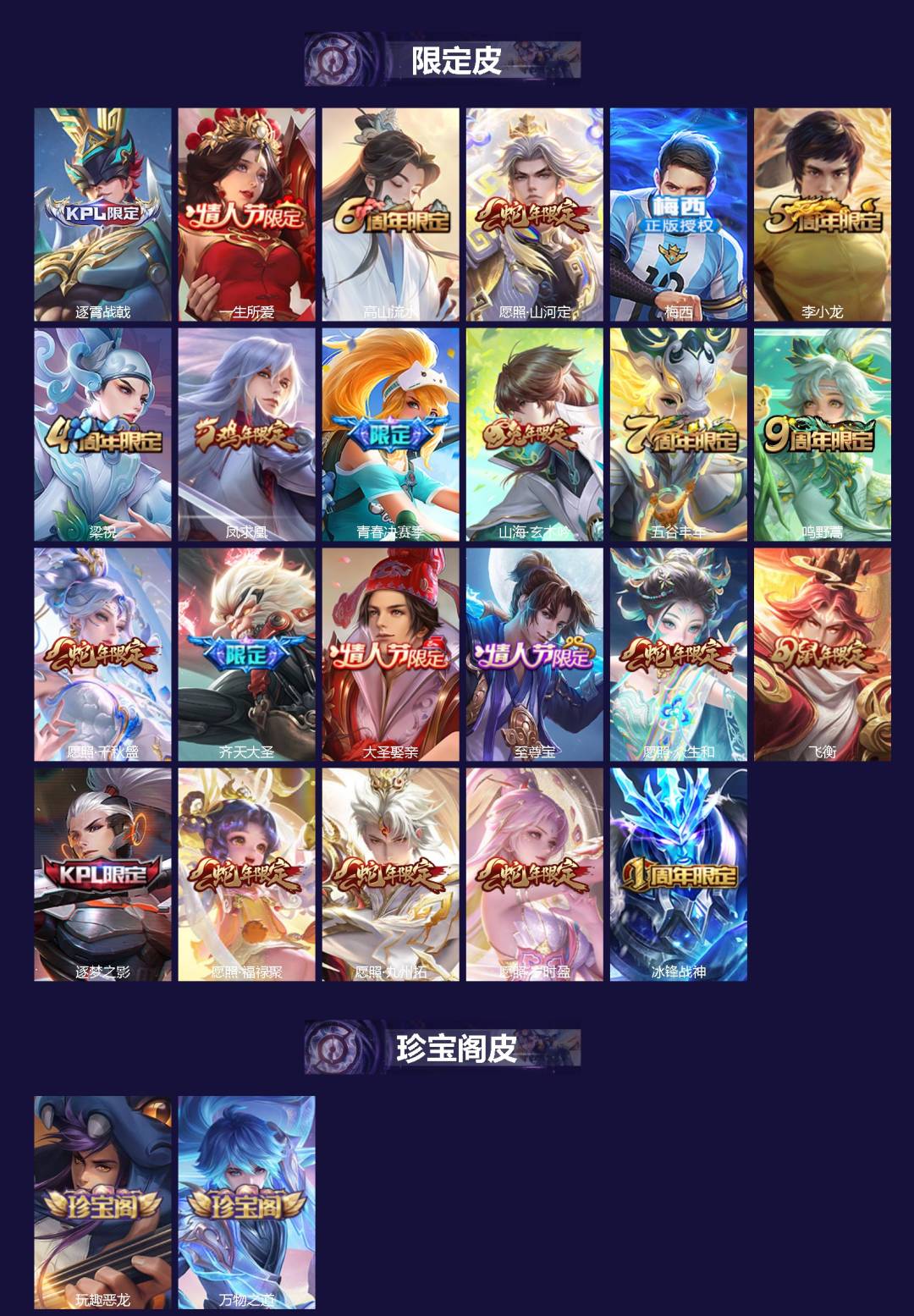 WZQM3441502王者荣耀账号详情图3