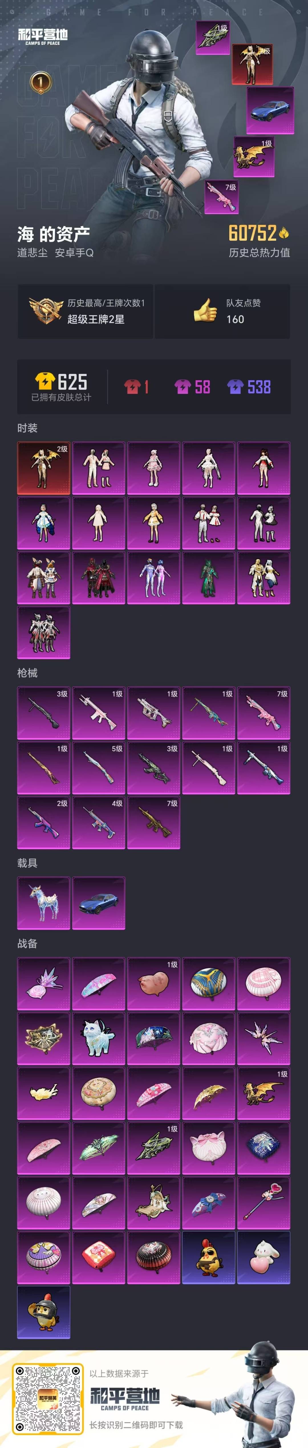 HPCMW3436283和平精英账号详情图17