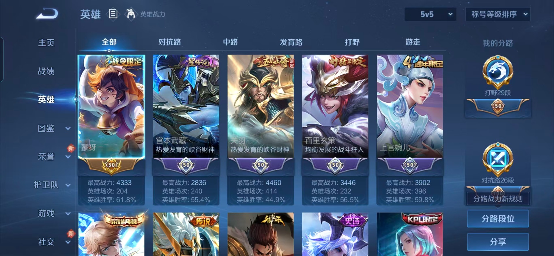 WZCMW3442065王者荣耀账号详情图12