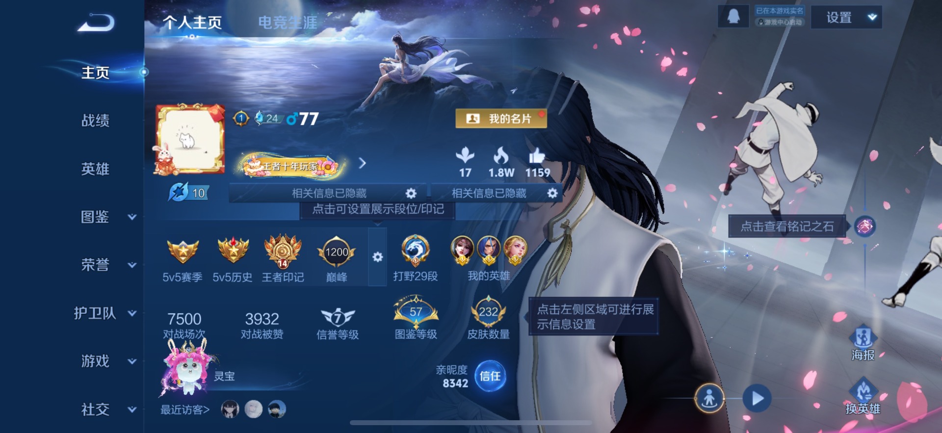 WZQM3442308王者荣耀账号详情图4