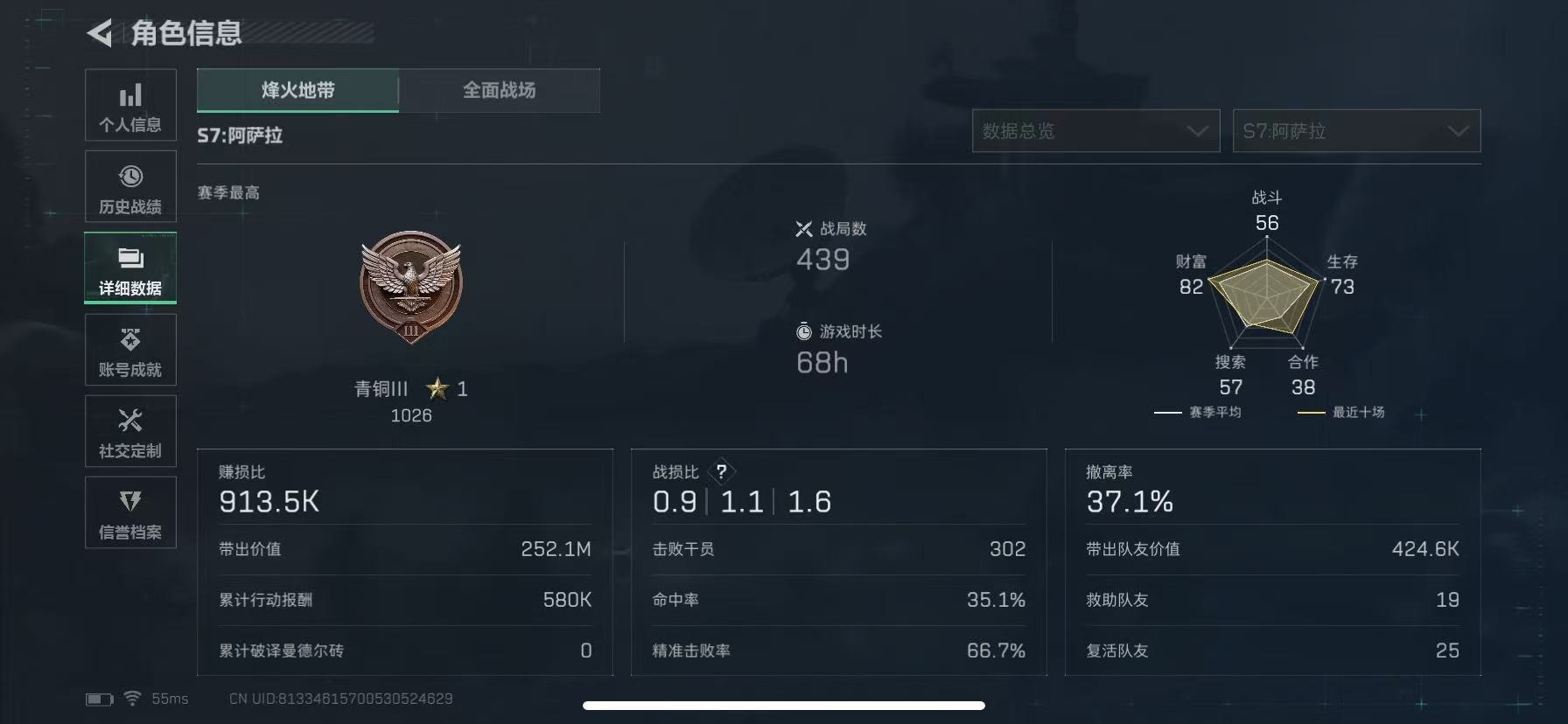 SJZCMW390998三角洲行动账号详情图4 SJZCMW390998三角洲行动账号详情图4