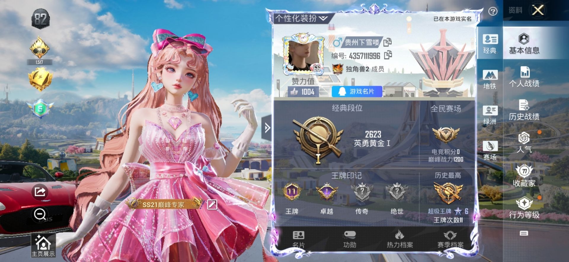 HPQM3436586和平精英账号详情图23