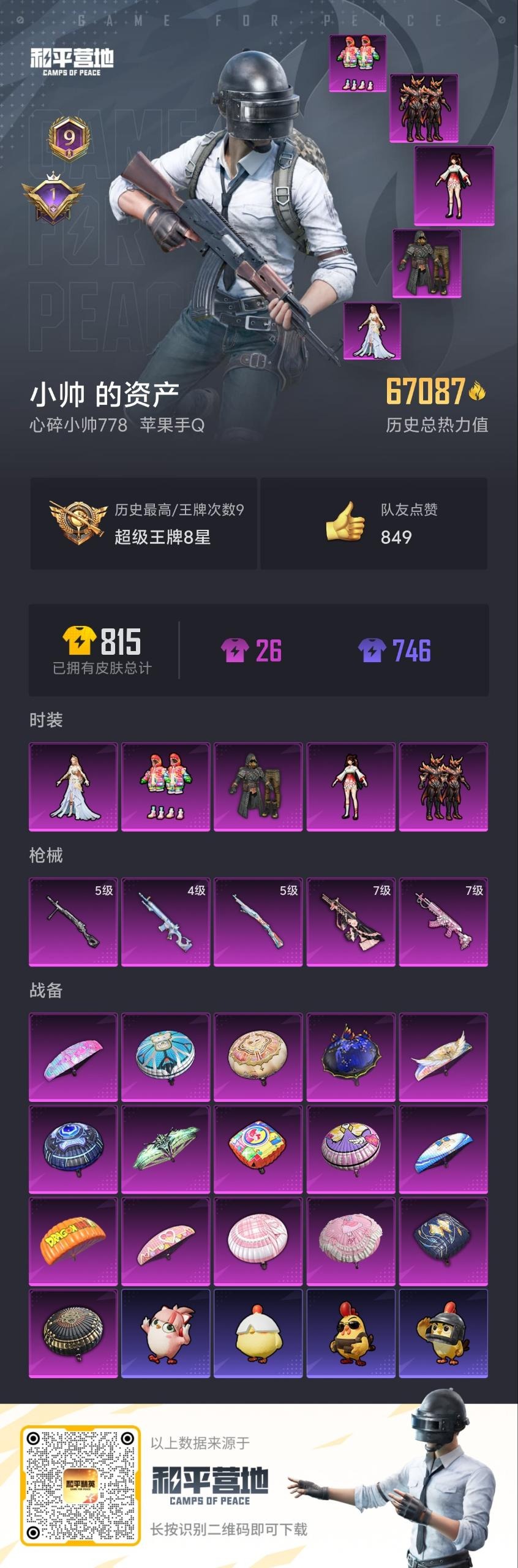 HPCMW3436658和平精英账号详情图4