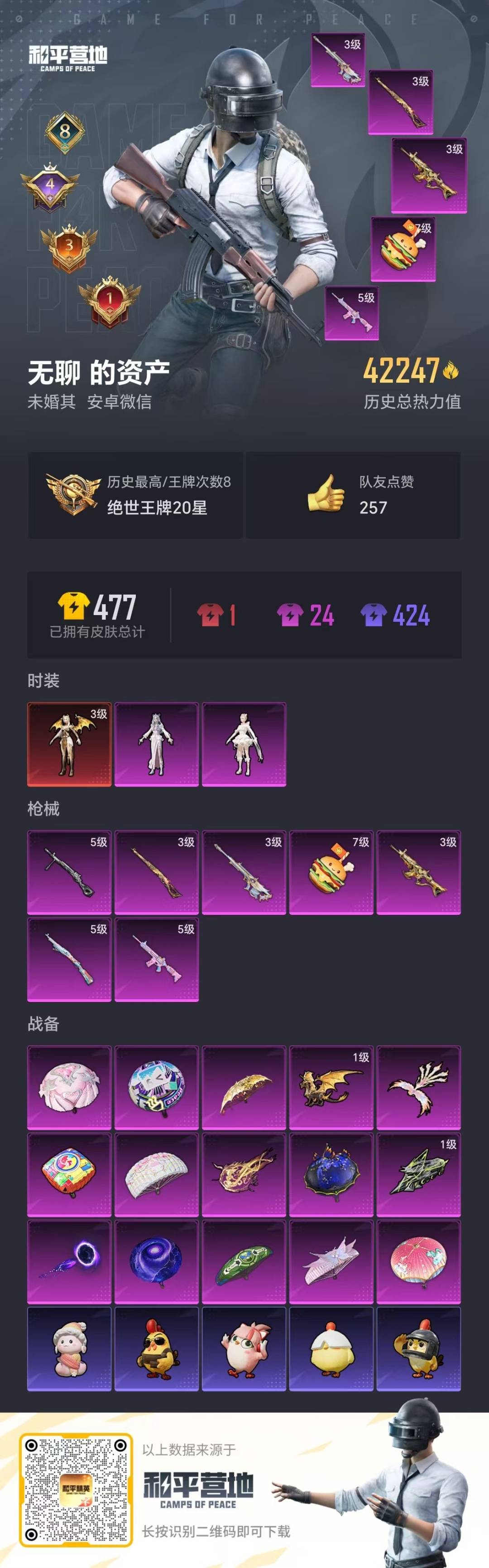 HPQM3436799和平精英账号详情图5