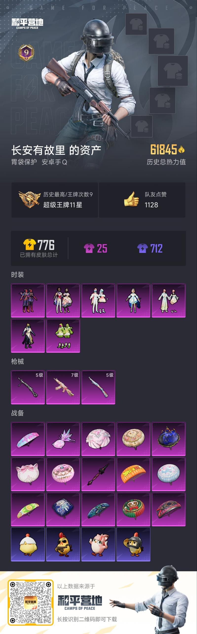 HPCMW3437398和平精英账号详情图4