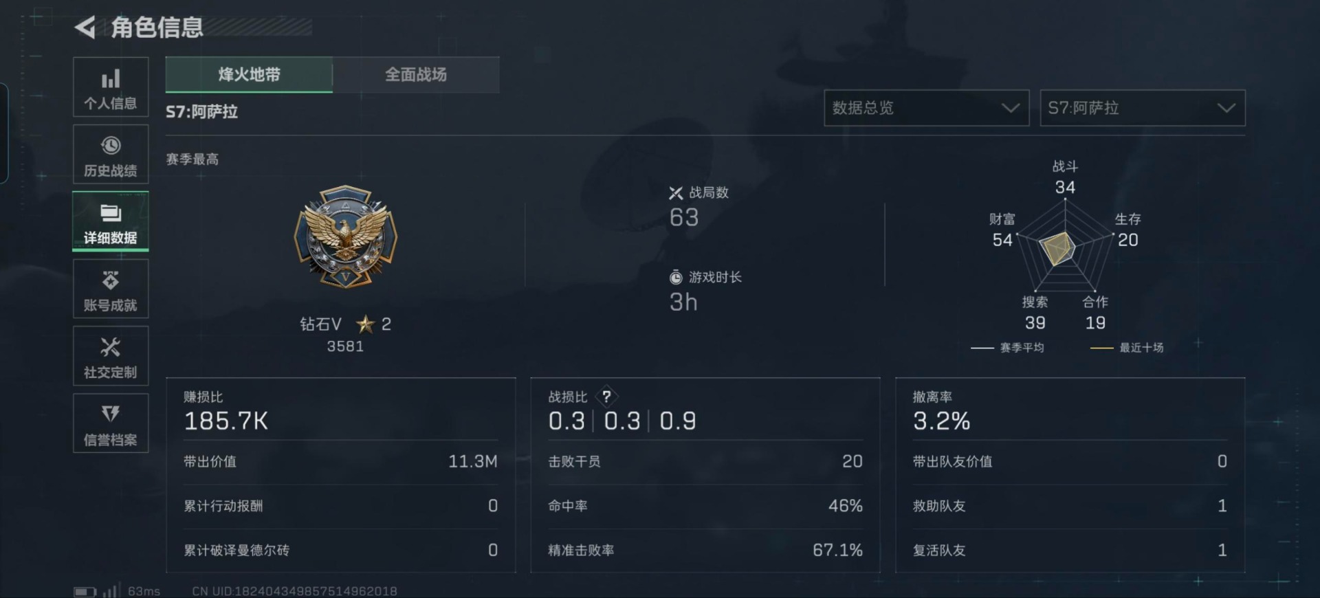 SJZCMW391813三角洲行动账号详情图23