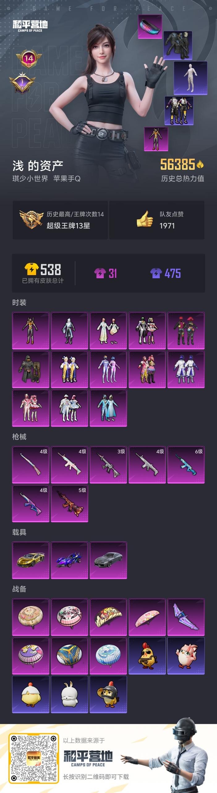 HPQM3437425和平精英账号详情图9