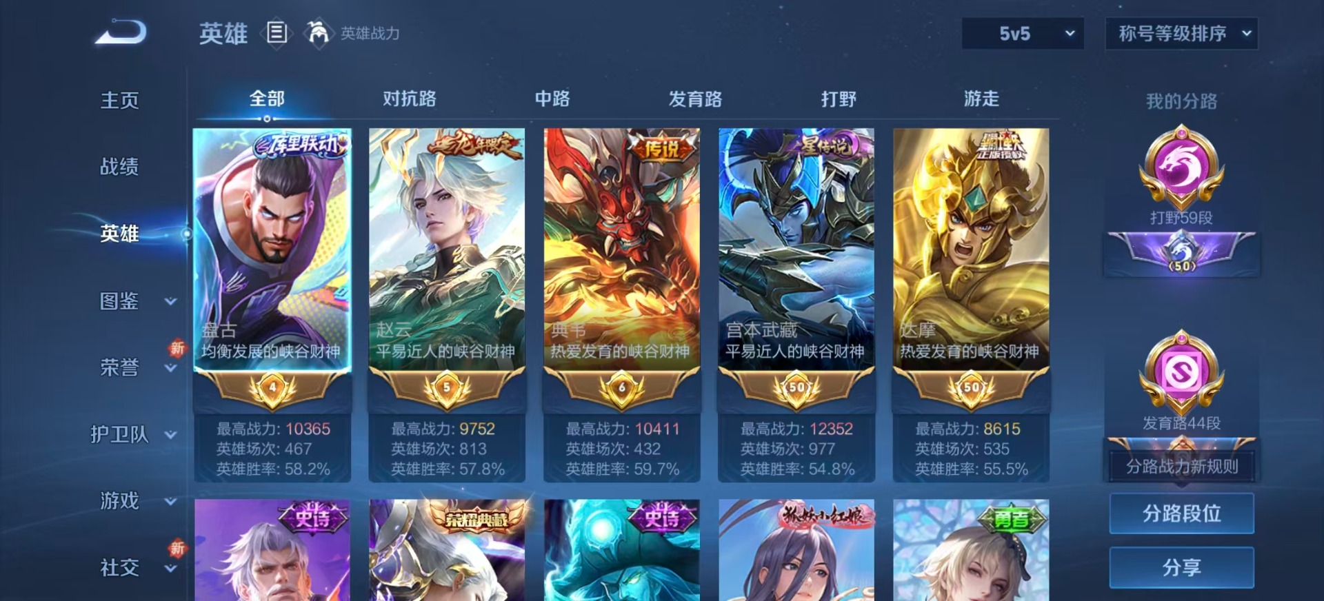 WZCMW3444842王者荣耀账号详情图4