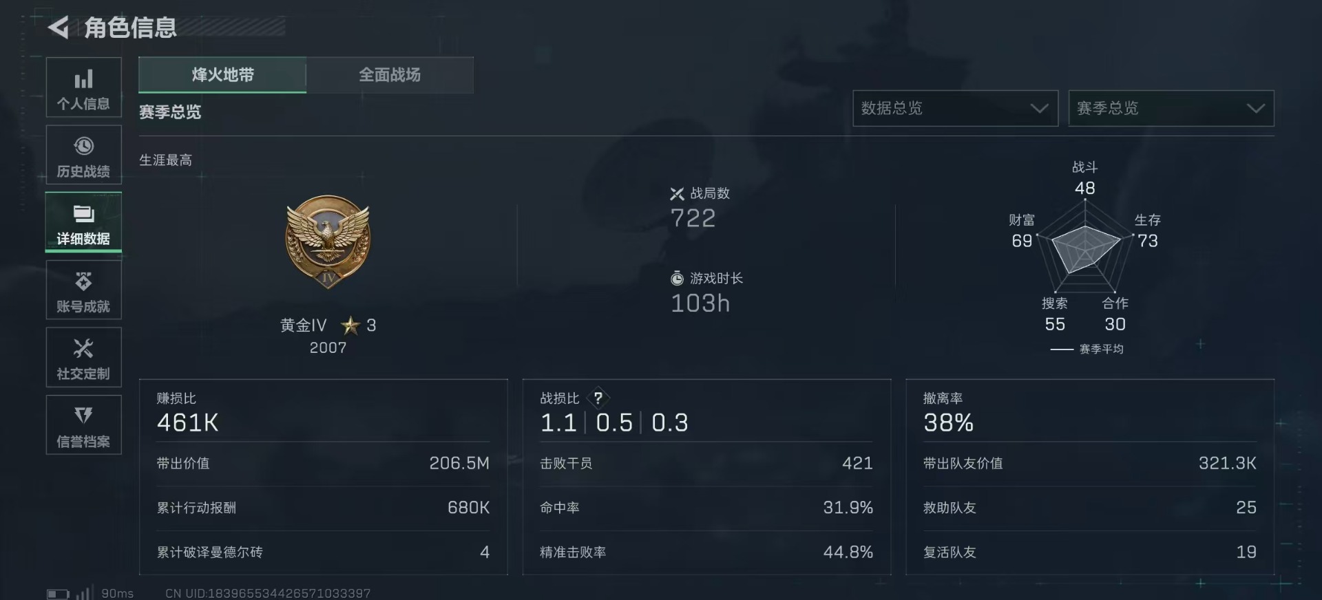 SJZCMW391824三角洲行动账号详情图4