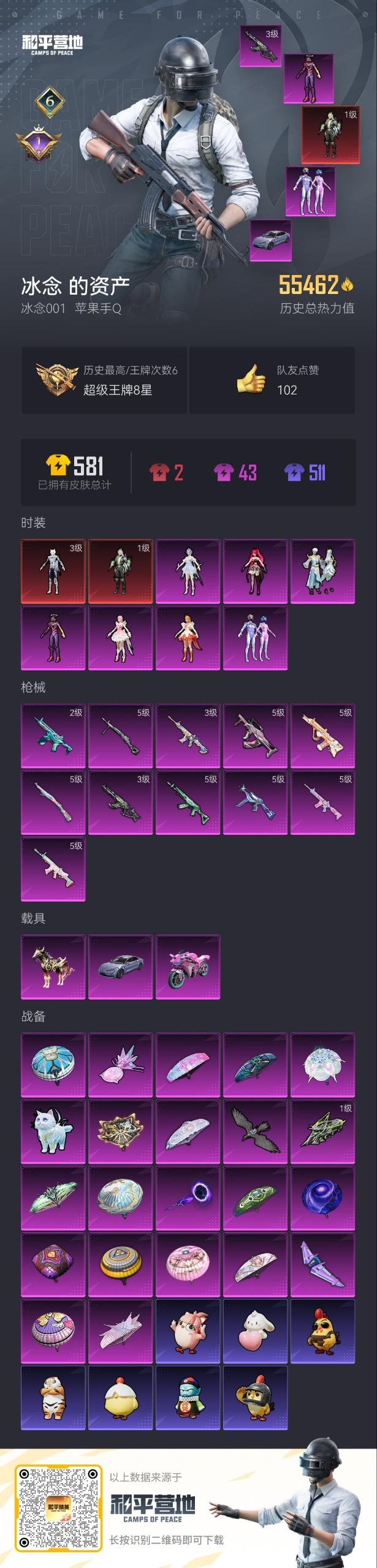 HPQM3437508和平精英账号详情图5