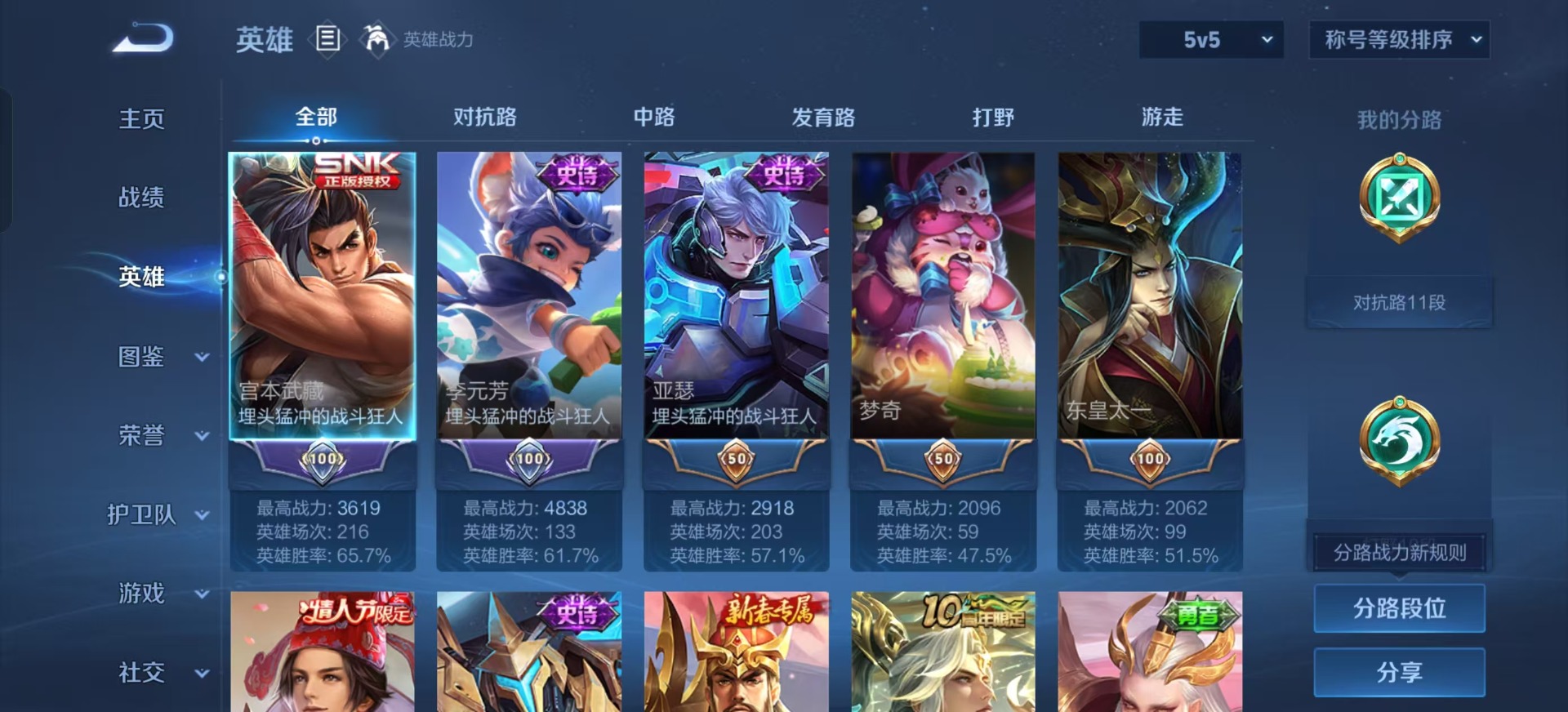 WZCMW3446613王者荣耀账号详情图13