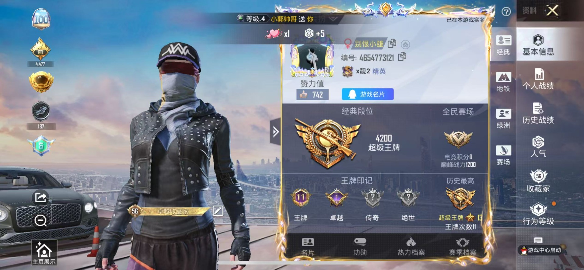 HPQM3438439和平精英账号详情图19