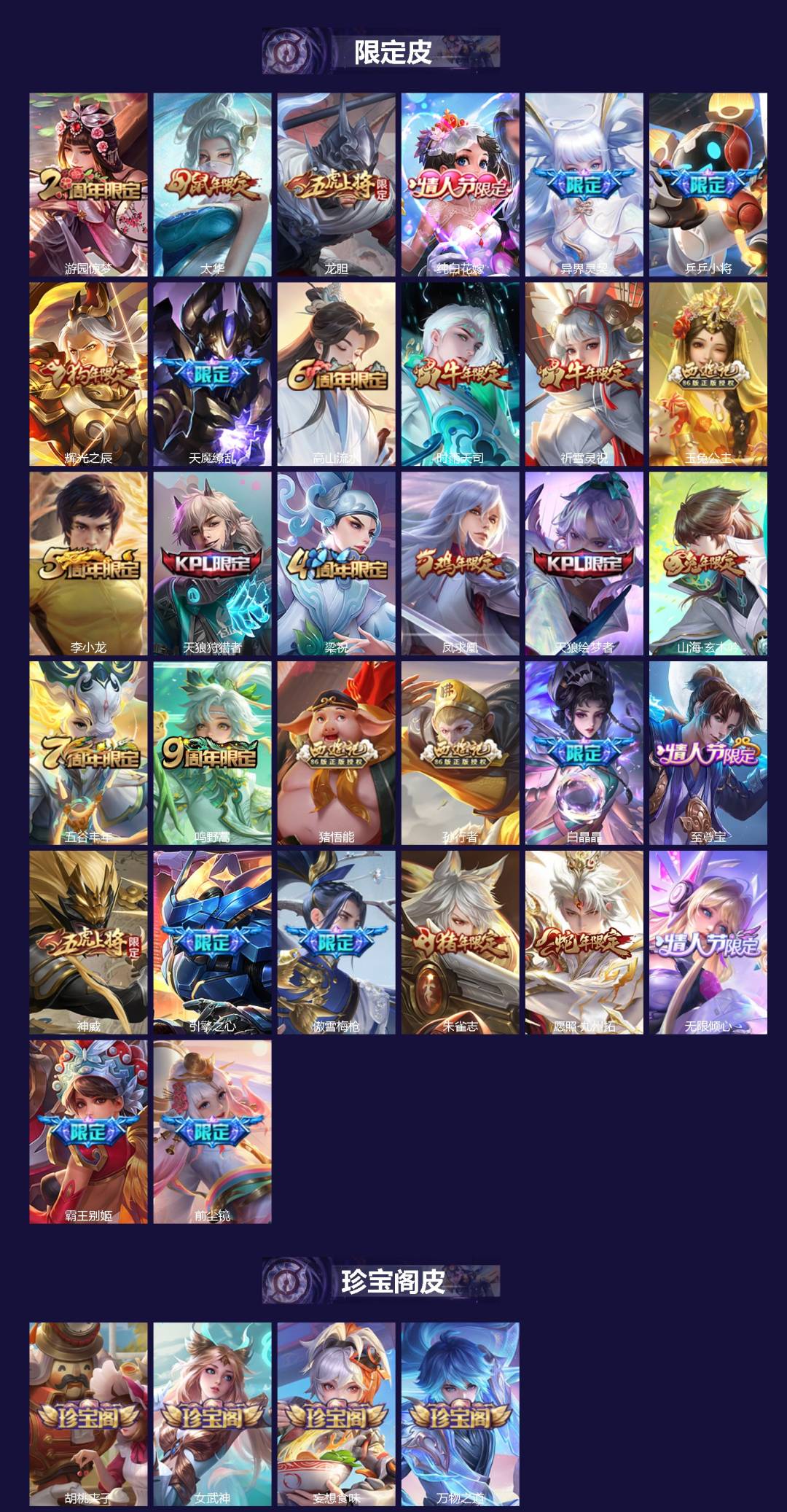 WZQM3447828王者荣耀账号详情图3 WZQM3447828王者荣耀账号详情图3