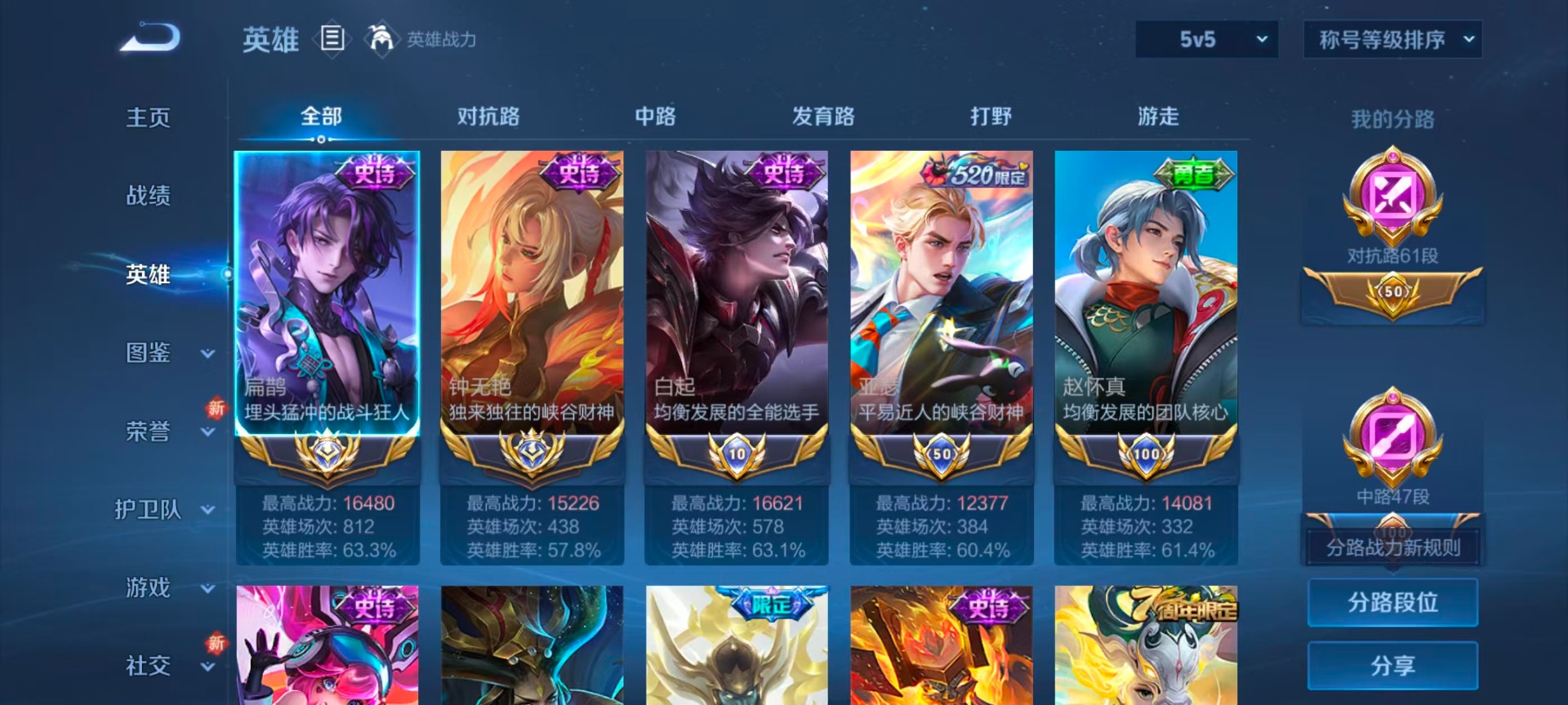 WZQM3448303王者荣耀账号详情图6