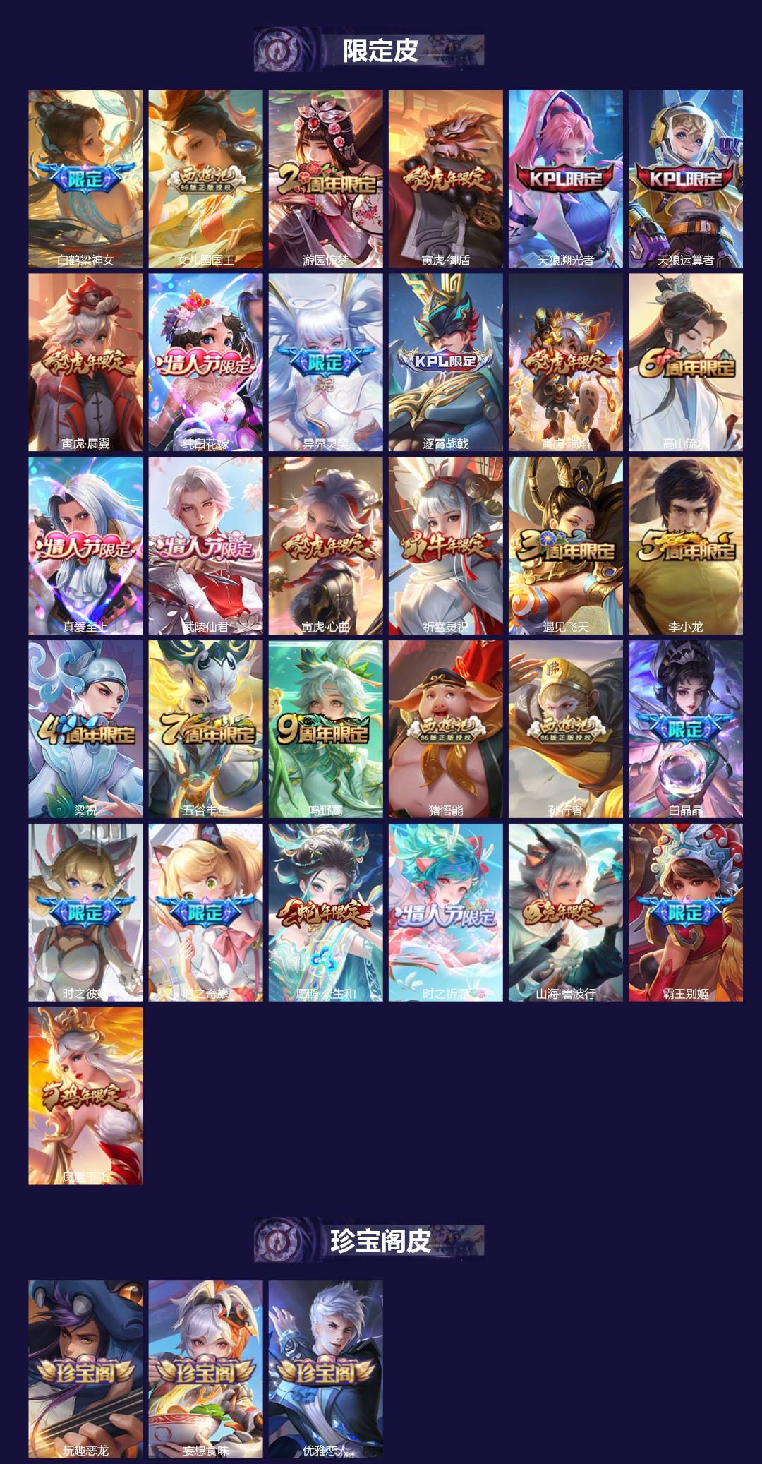 WZQM3449044王者荣耀账号详情图3