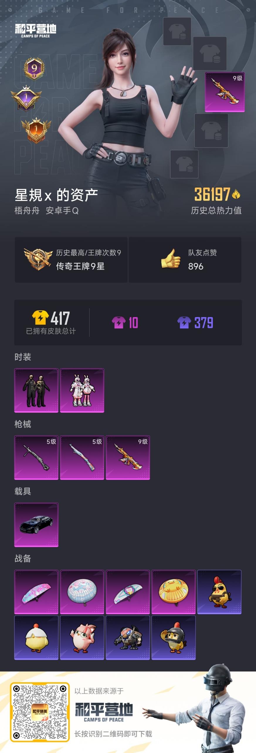 HPQM3440545和平精英账号详情图7 HPQM3440545和平精英账号详情图7