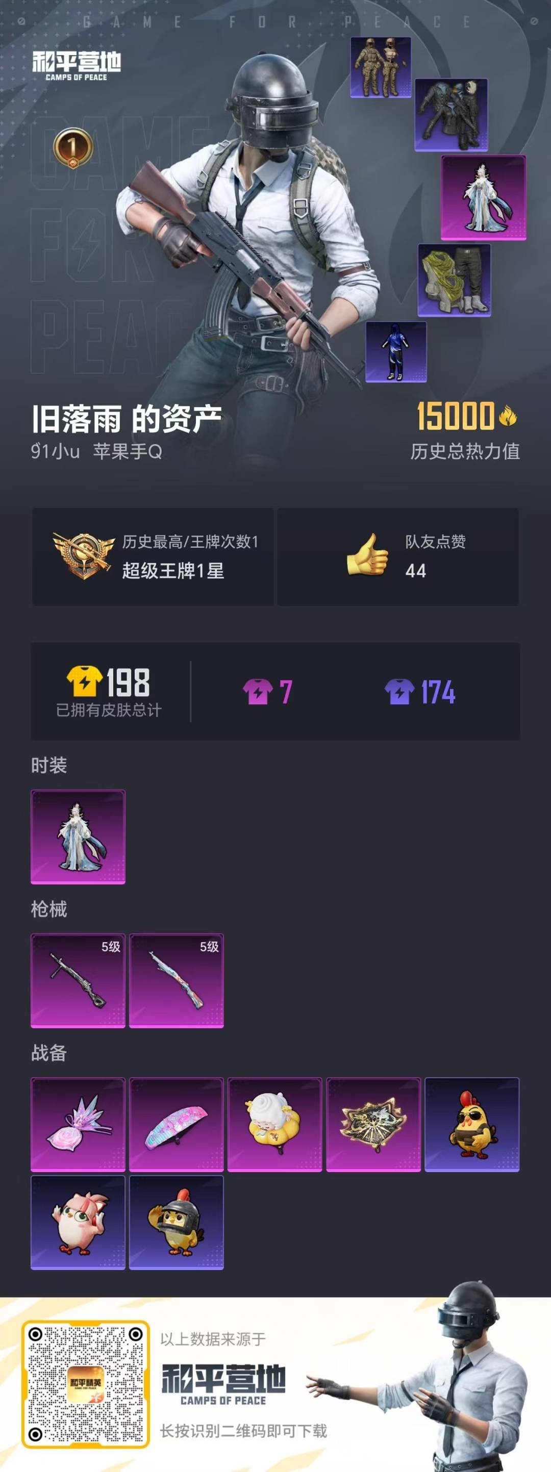 HPQM3445888和平精英账号详情图15