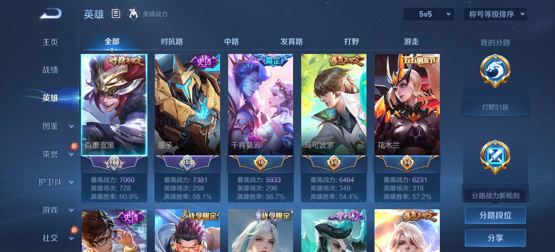 WZCMW3455738王者荣耀账号详情图4