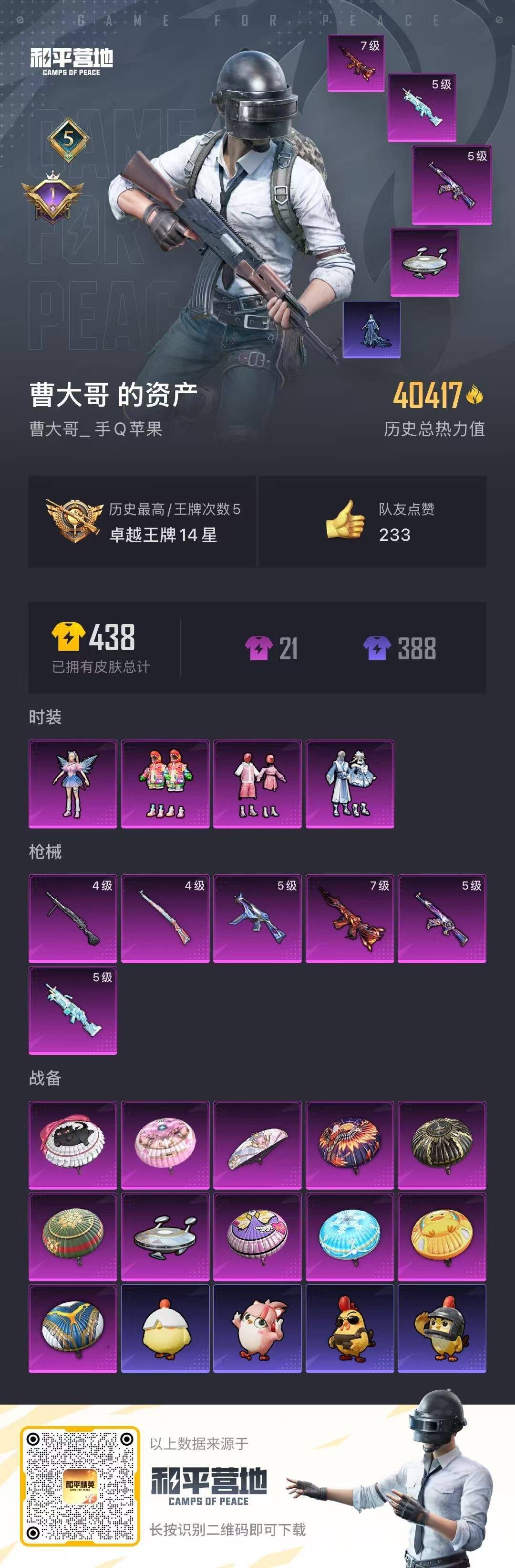 HPCMW3442806和平精英账号详情图4