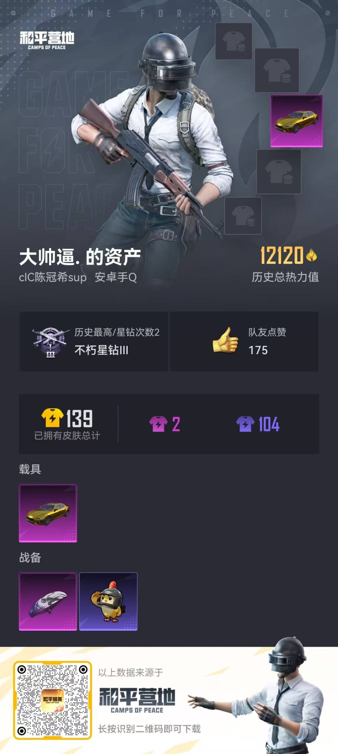 HPQM3442823和平精英账号详情图12