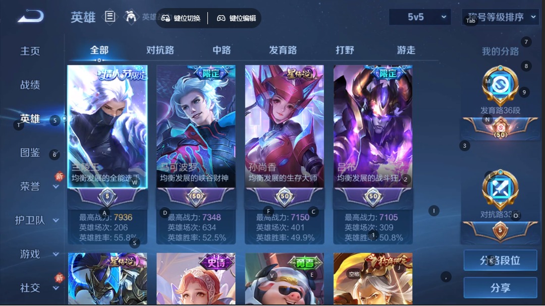 WZCMW3455875王者荣耀账号详情图12