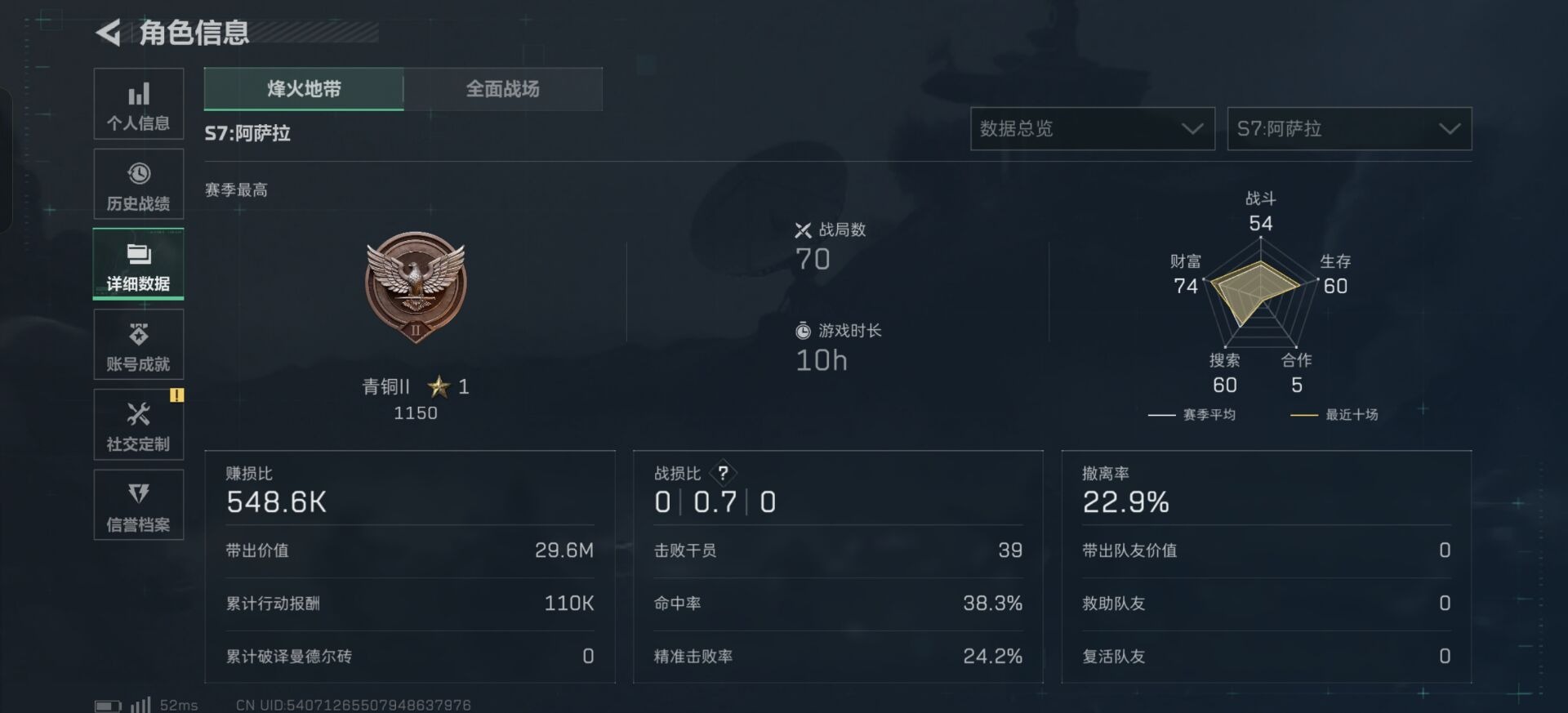 SJZQM395542三角洲行动账号详情图20