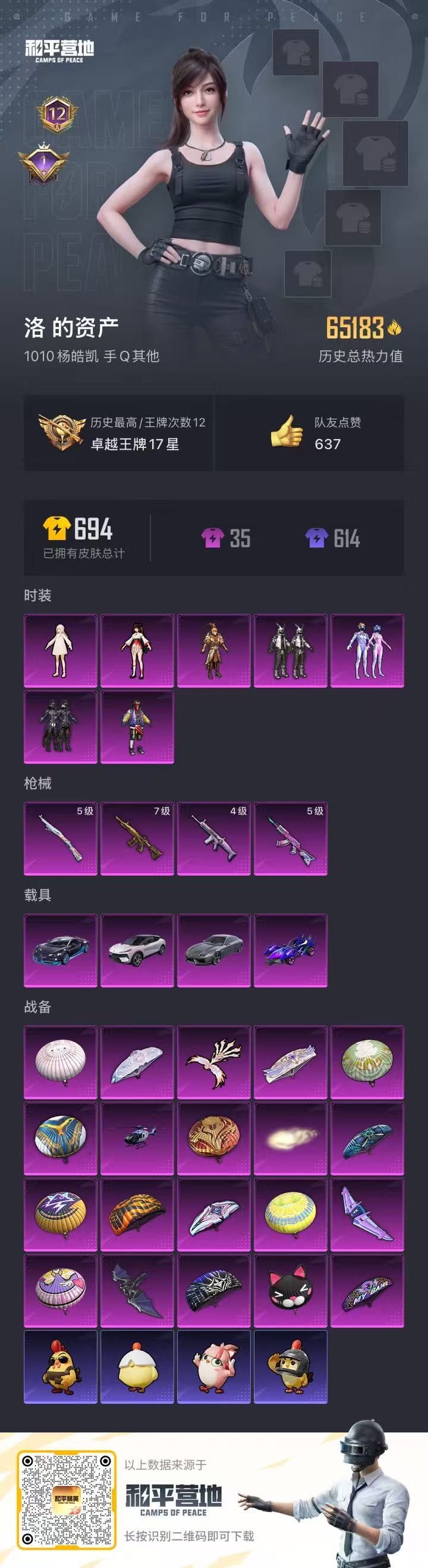 HPCMW3443342和平精英账号详情图17