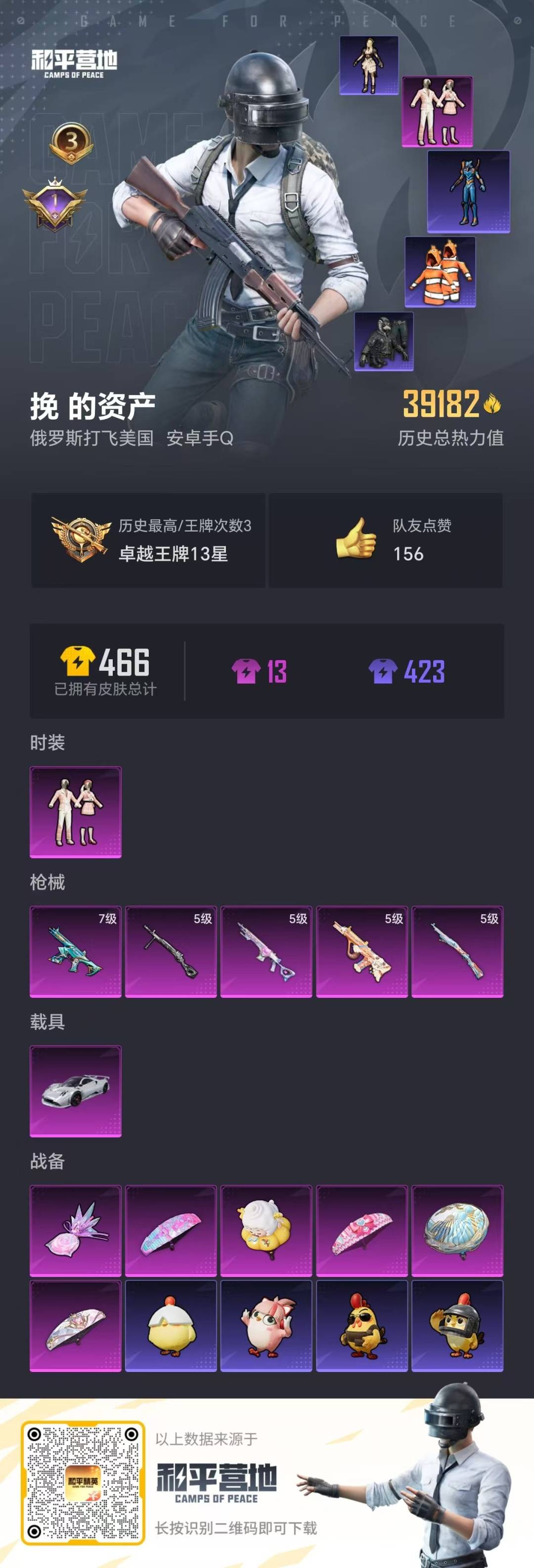 HPCMW3443371和平精英账号详情图18