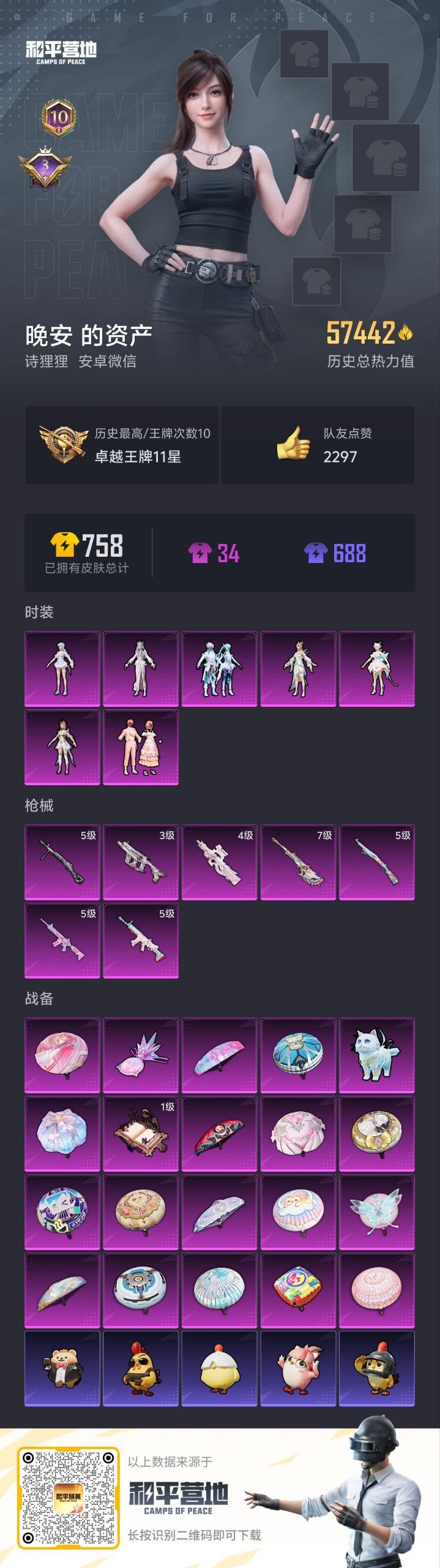 HPQM3443699和平精英账号详情图6