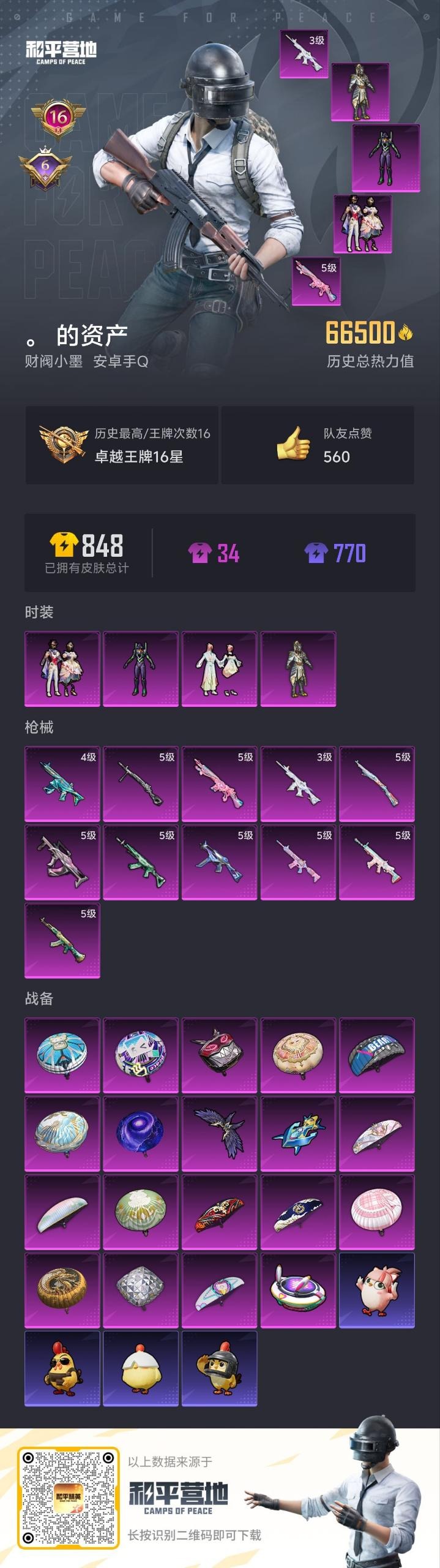 HPCMW3444252和平精英账号详情图24 HPCMW3444252和平精英账号详情图24