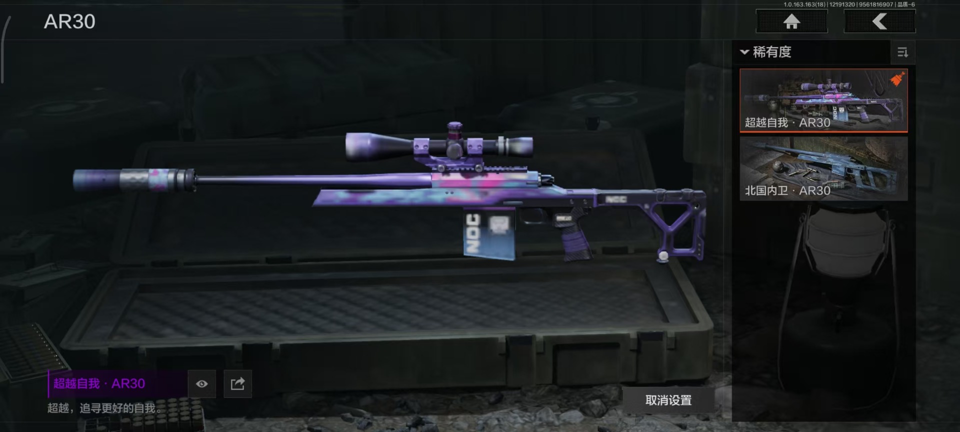 AQCMW320272暗区突围账号详情图20