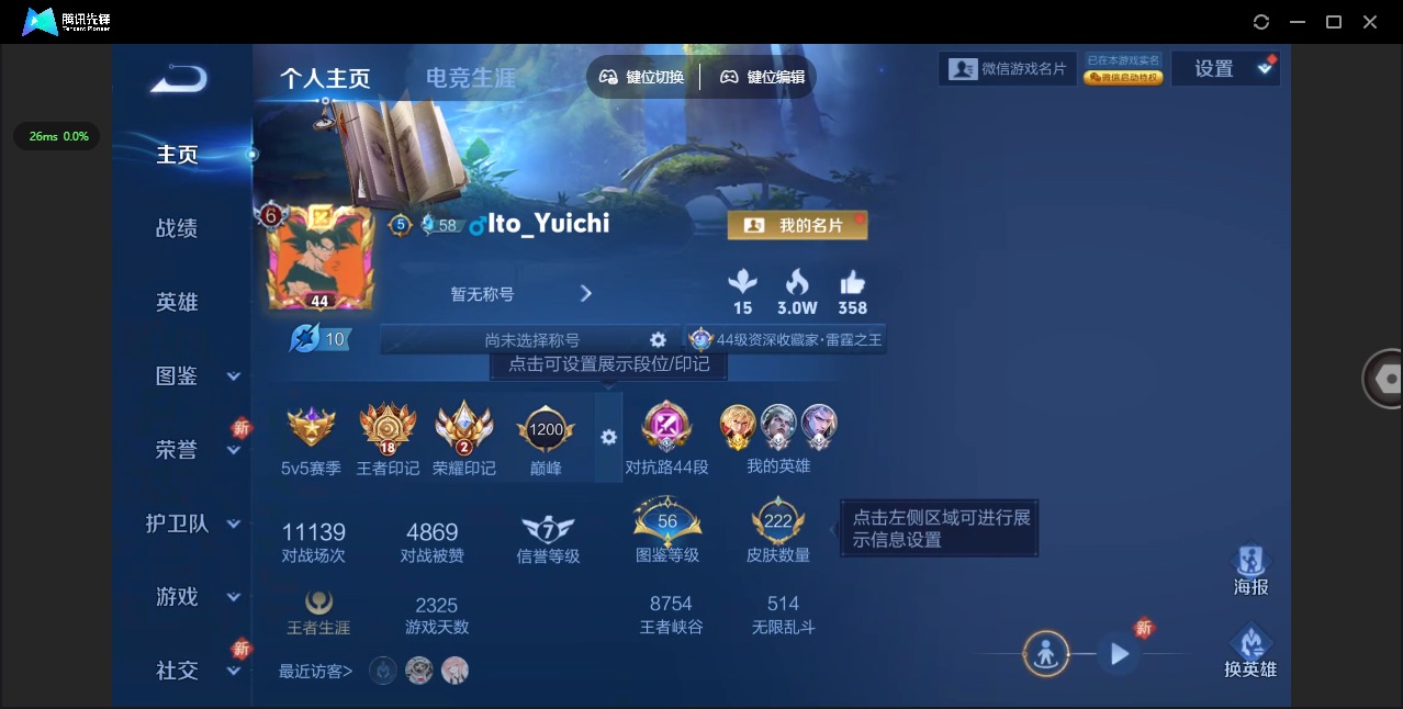 WZQM3459208王者荣耀账号详情图4