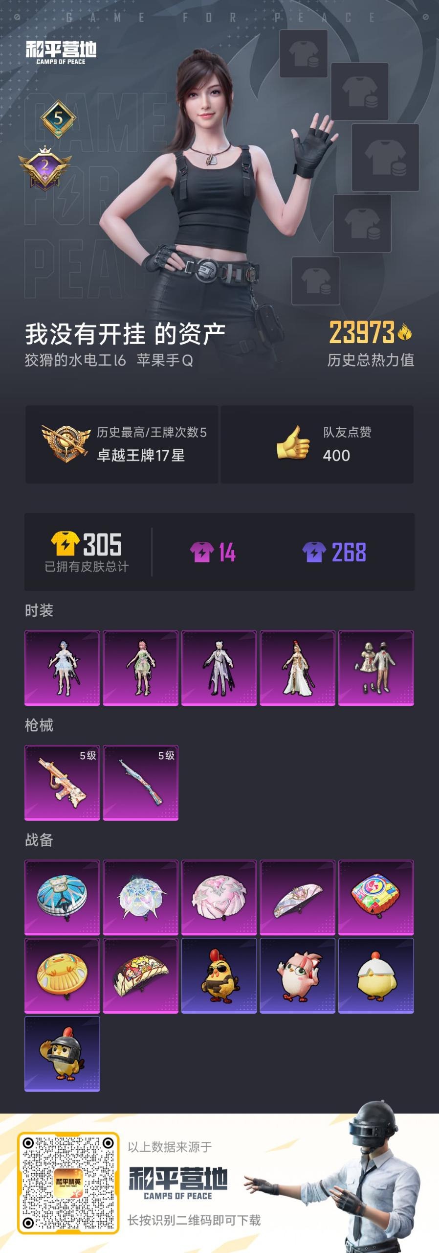 HPCMW3444746和平精英账号详情图5