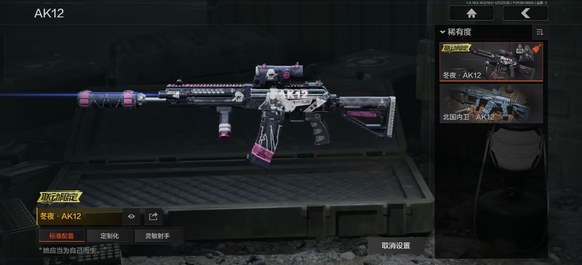 AQCMW320338暗区突围账号详情图3