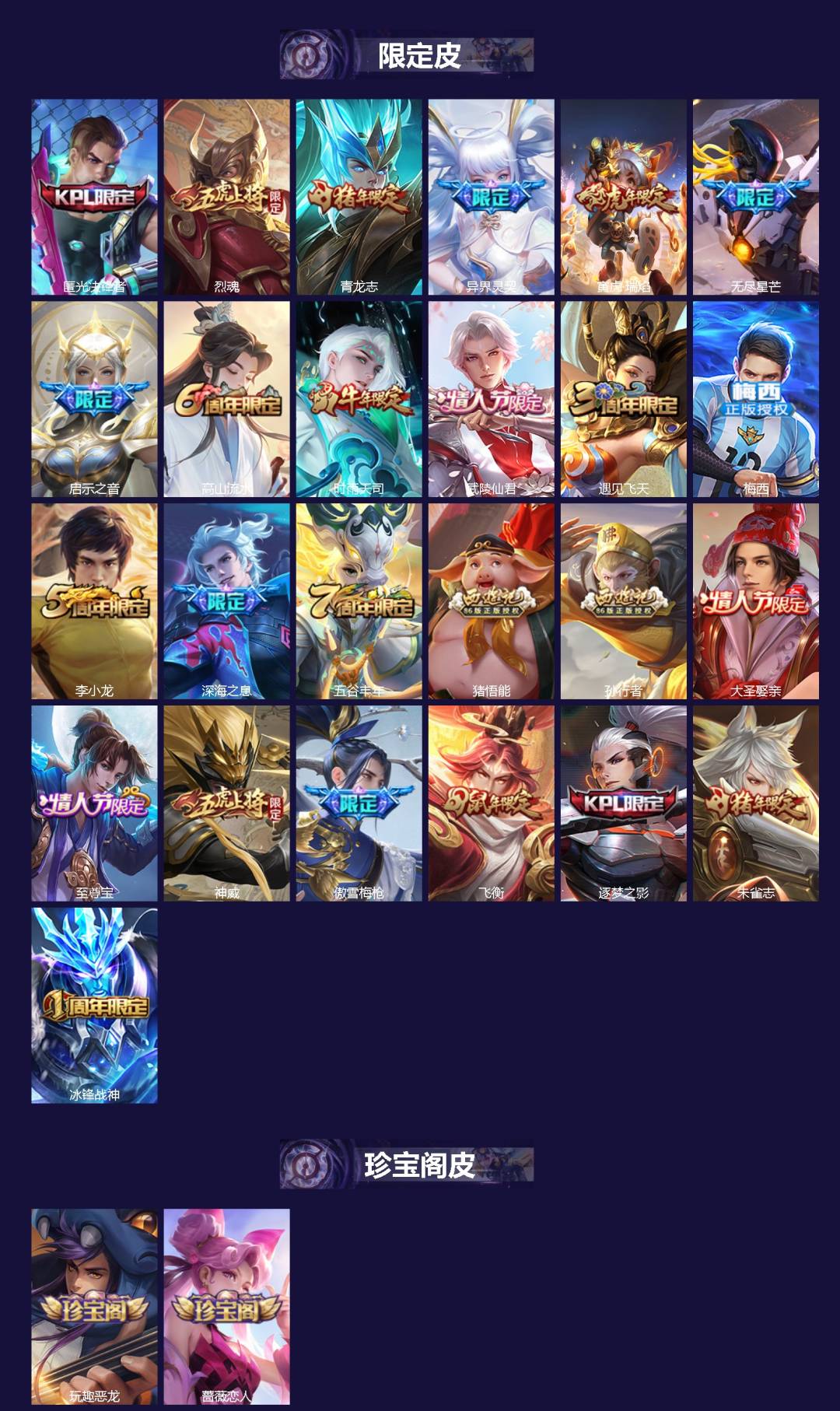 WZQM3460152王者荣耀账号详情图3