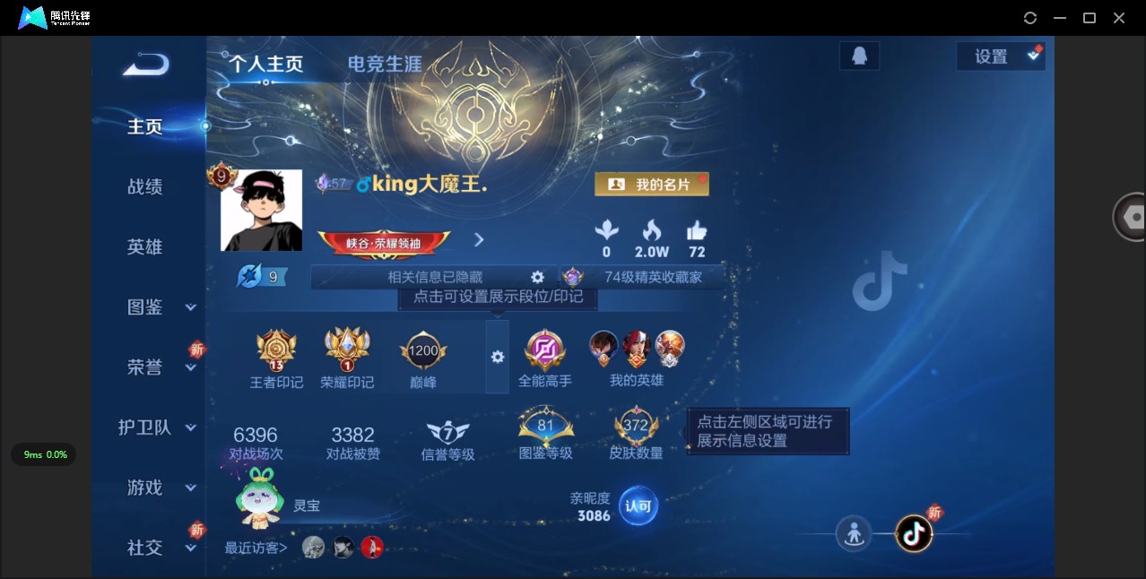 WZCMW3461253王者荣耀账号详情图4