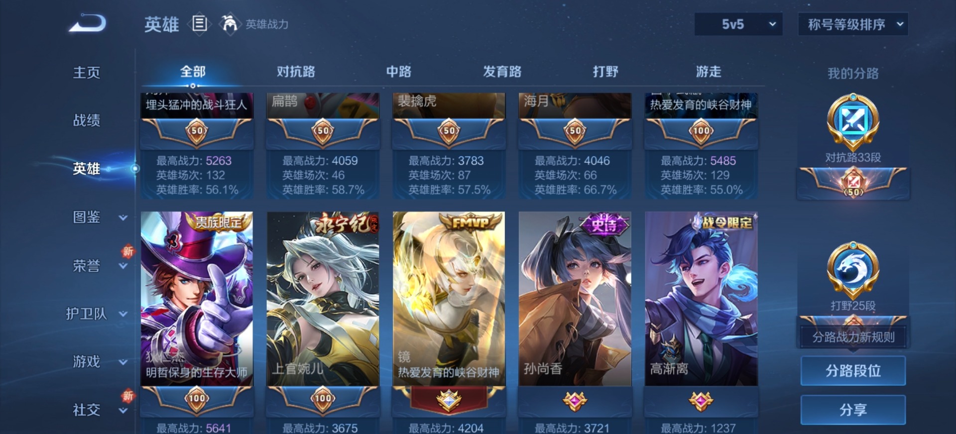 WZCMW3462148王者荣耀账号详情图5