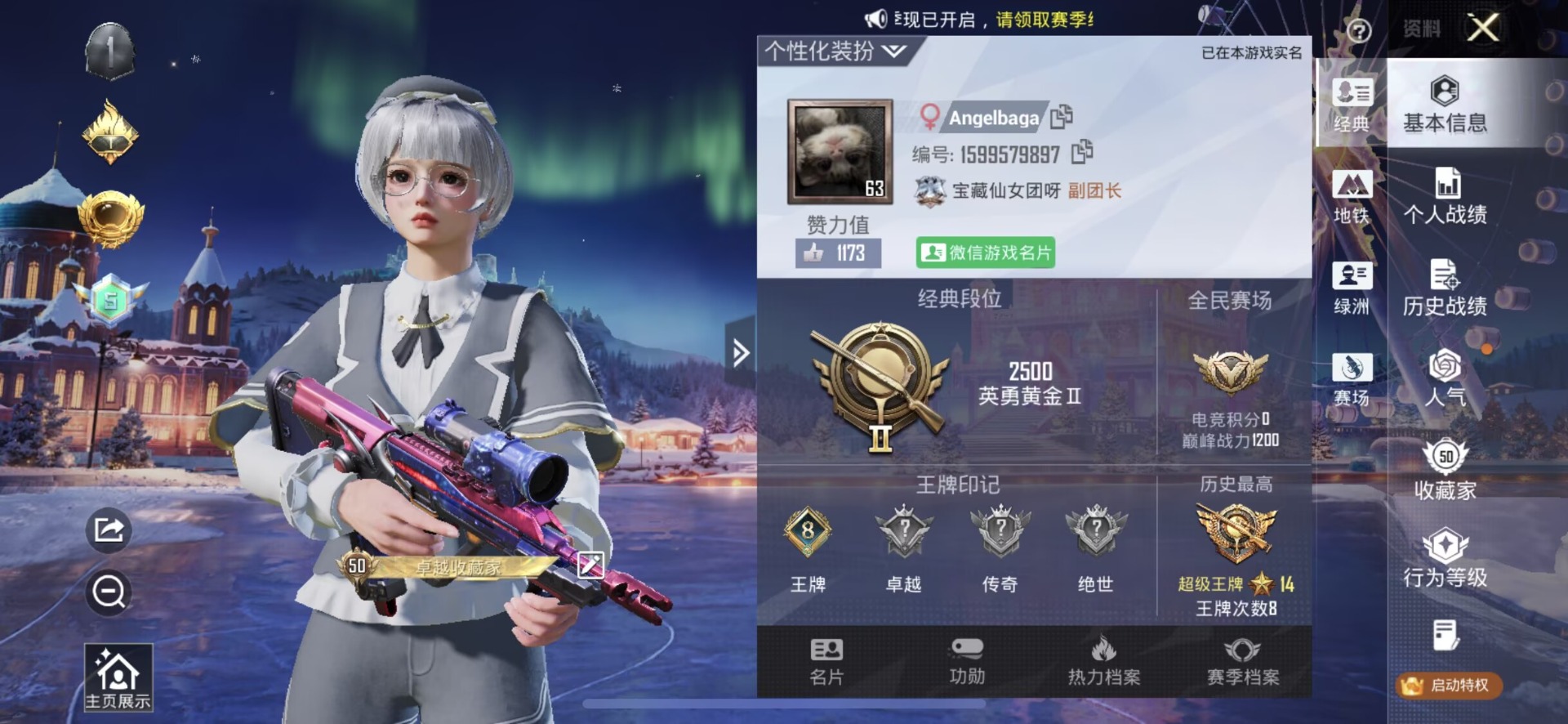 HPCMW3446213和平精英账号详情图20