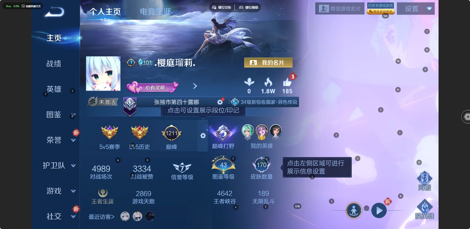 WZQM3463126王者荣耀账号详情图14