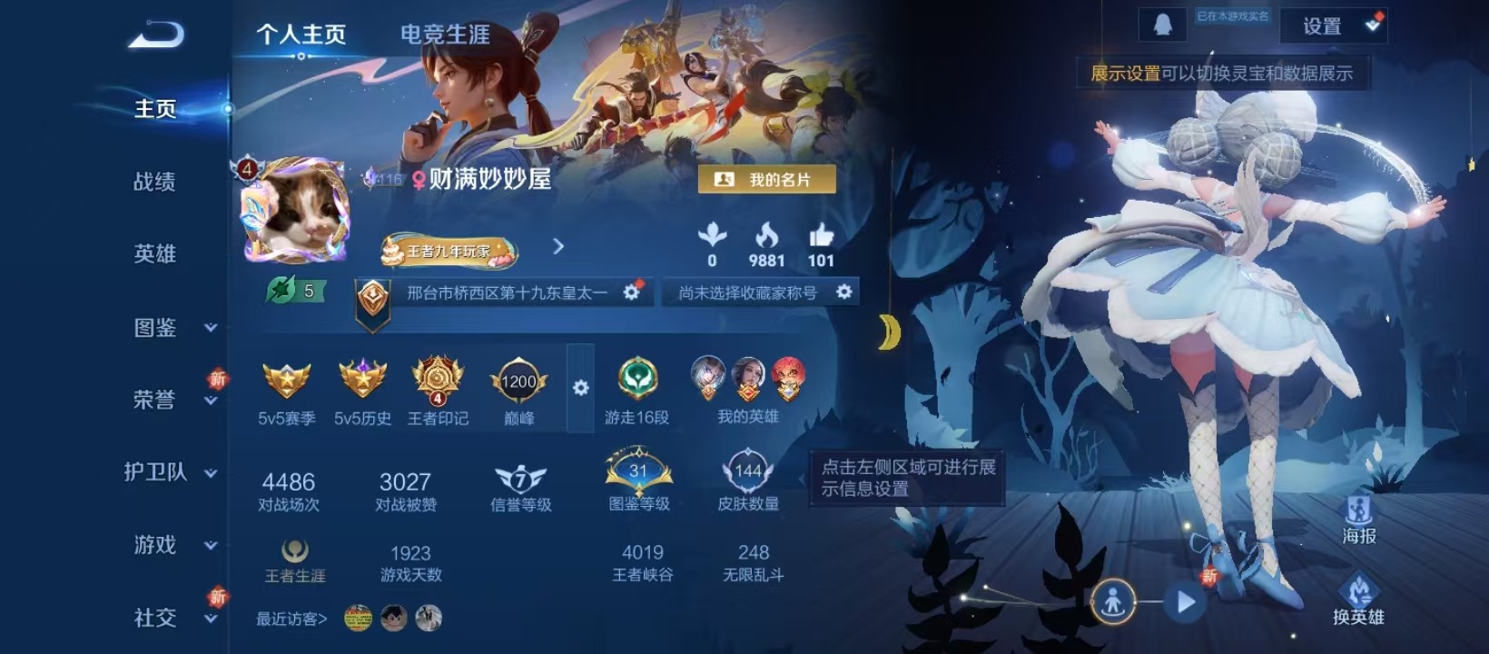 WZCMW3464270王者荣耀账号详情图2