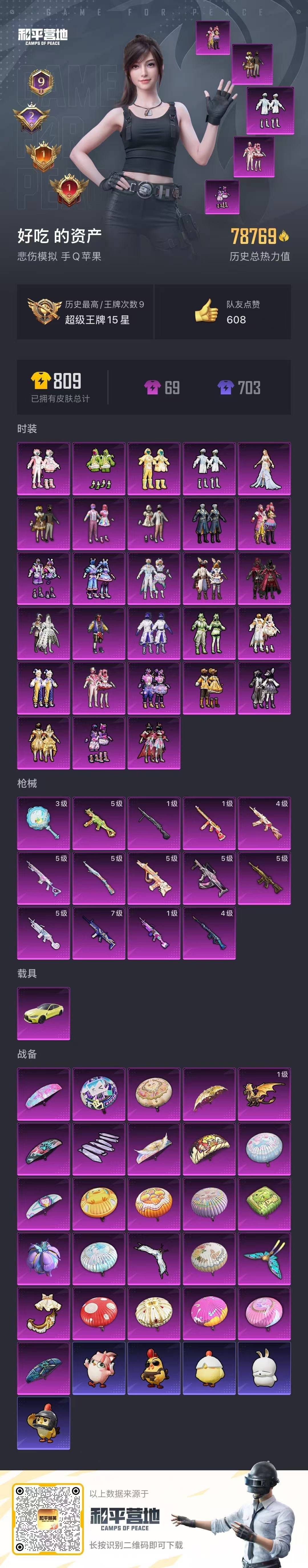 HPQM3447075和平精英账号详情图25