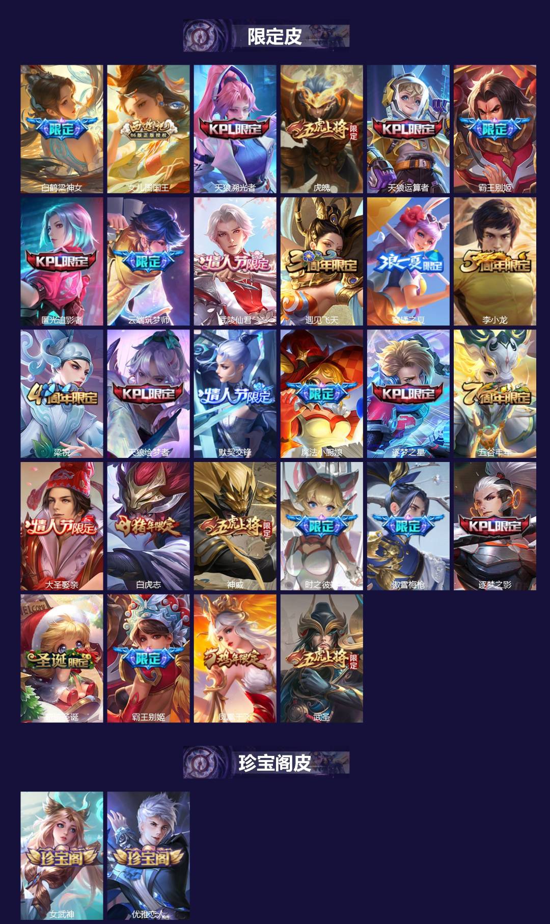 WZQM3464598王者荣耀账号详情图3