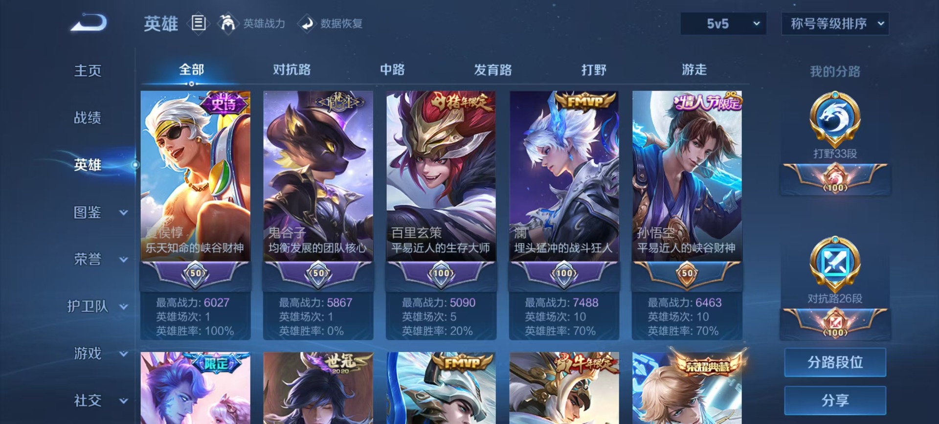 WZQM3464599王者荣耀账号详情图12