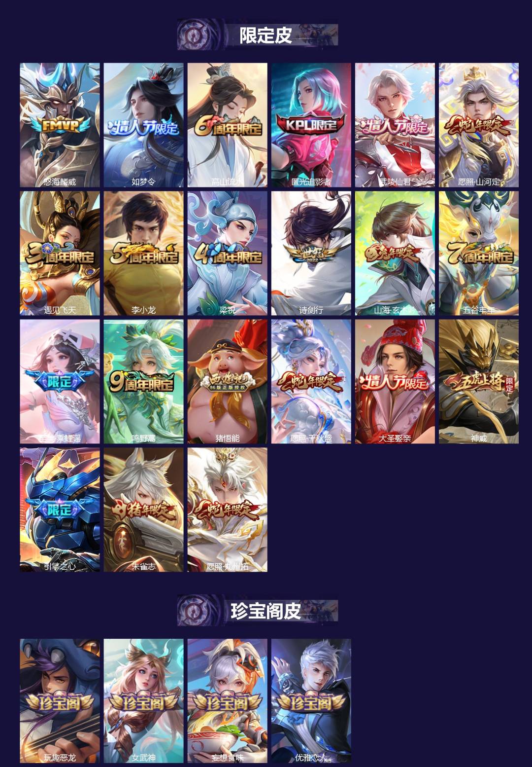 WZQM3464608王者荣耀账号详情图3