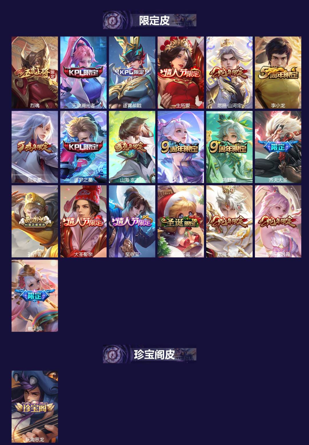 WZQM3465118王者荣耀账号详情图3