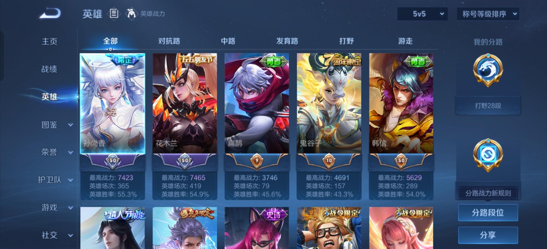 WZCMW3465154王者荣耀账号详情图14