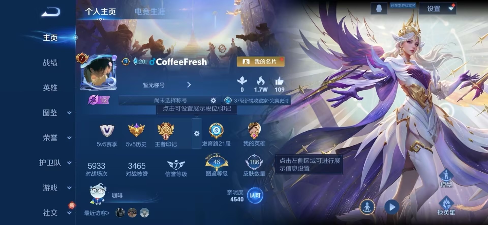 WZQM3466897王者荣耀账号详情图4