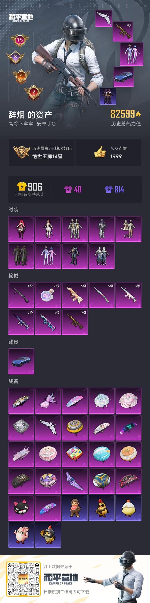 HPQM3448121和平精英账号详情图17