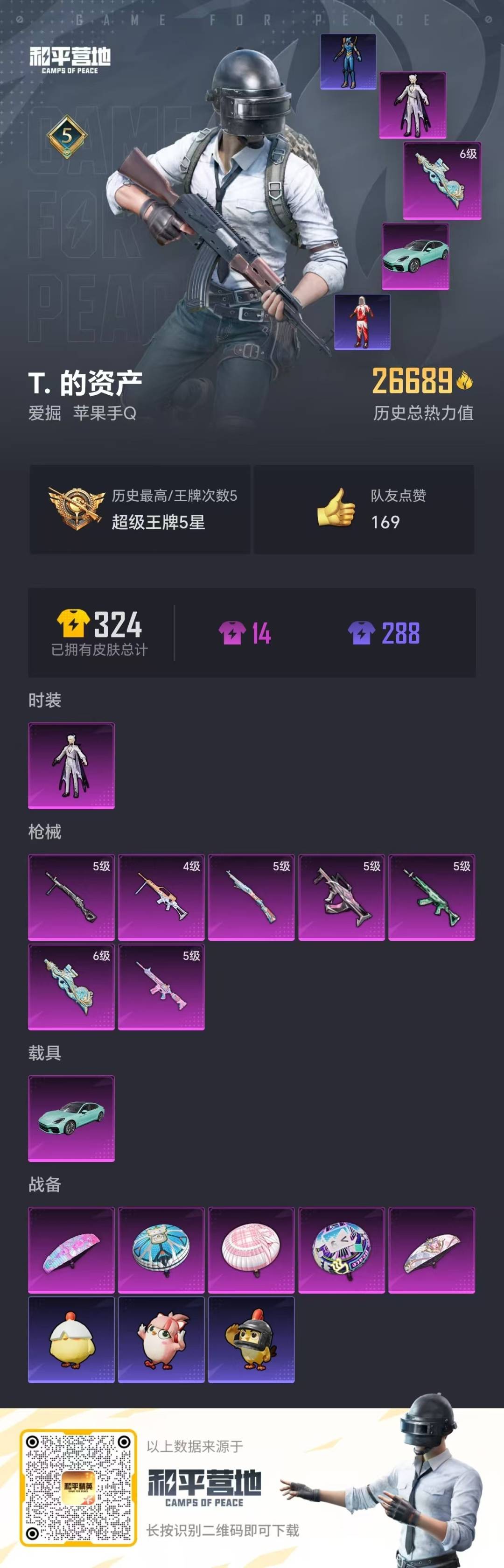 HPCMW3448243和平精英账号详情图4